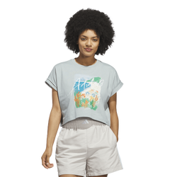 Women's - adidas Summer Romance Graphic T-Shirt - Wonder Sage