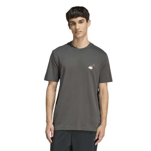 adidas Coffee Cheesecake Graphic T-Shirt - adidas Grey Six