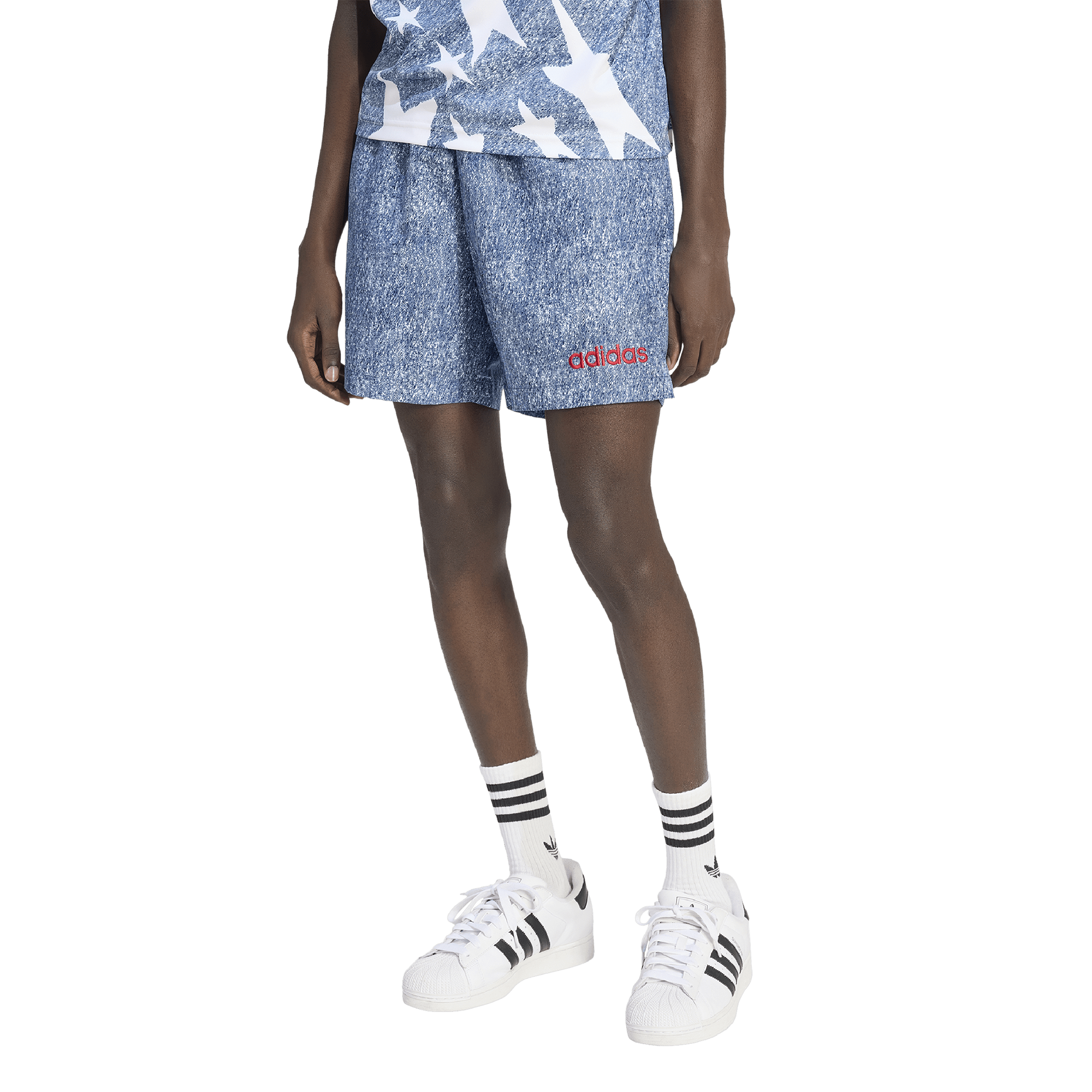 adidas US Denim Graphic Shorts - Men's