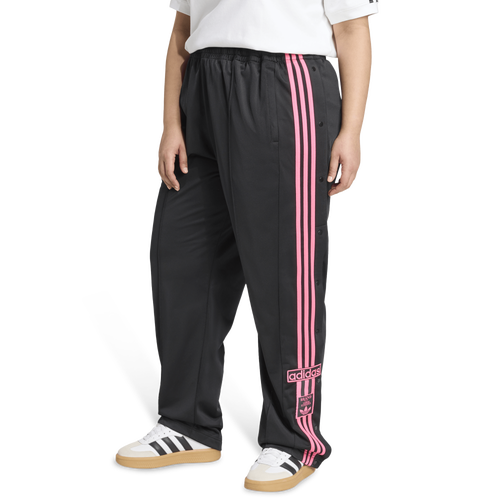 adidas Originals Adibreak Pants (Plus Size) - adidas Black/Lucid Pink