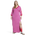 adidas Originals adicolor 3-Stripes V-Neck Maxi Dress (PS) - Women's Better Scarlet/Semi Lucid Fuchsia
