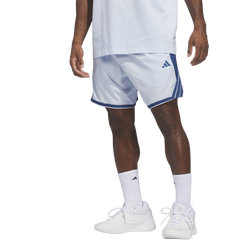 Men's - adidas Crazy Lite 9" Shorts - Crystal Sky/Dusky Petrol