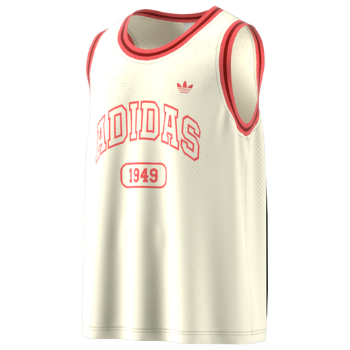 MENS - adidas OG Basketball Jersey - Scarlet/Ivory