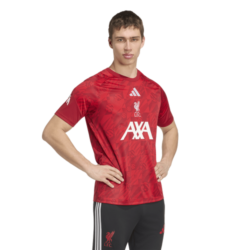 adidas Adult Liverpool White 2026 Home Prematch Jersey, Men's, Small