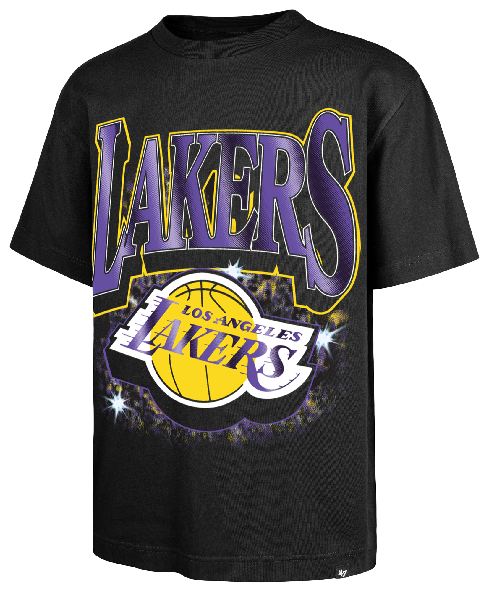 47 Brand Lakers Flashbulb Foundation T-Shirt - Men's