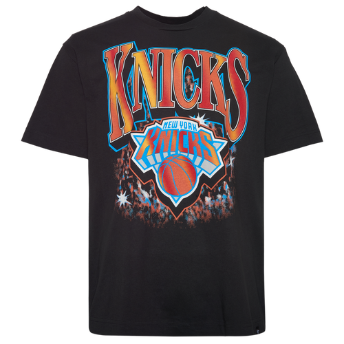 47 Brand Mens New York Knicks NBA New York Knicks Flashbulb Foundation T-Shirt - - Black