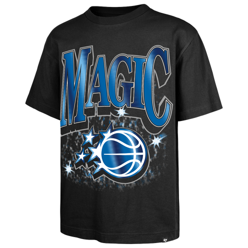 47 Brand Mens Orlando Magic NBA Orlando Magic Flashbulb Foundation T-Shirt - - Black