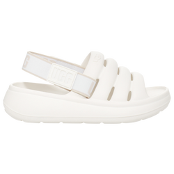 Girls' Grade School - UGG Sport Yeah - White/White