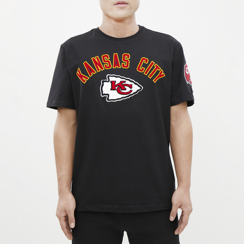 

Pro Standard Mens Pro Standard Chiefs Classic T-Shirt - Mens Black/Black Size XL