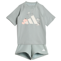 Boys' Toddler - adidas TIRO_NSTER T-Shirt & Shorts Set - 