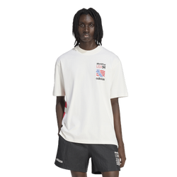 Men's - adidas US94 GR Mascot T-Shirt - Tan/Blue