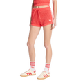 adidas Originals Knitted Crochet Shorts - Adidas Semi Lucid Red