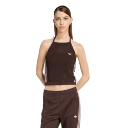 Women's - adidas Crochet Top - Aurora Coffee