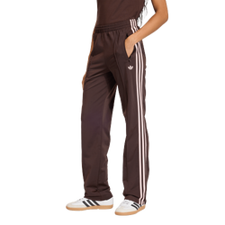 Women's - adidas Originals Adicolor Classics Firebird Track Pants - Aurora Coffee/Sandy Pink