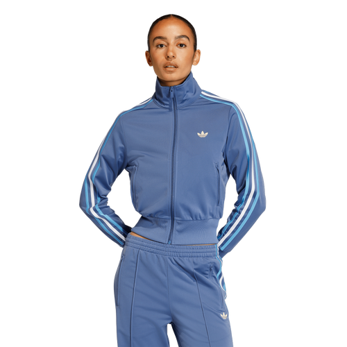  - adidas Originals Firebird Classic Track Top - Light Blue/Crew White