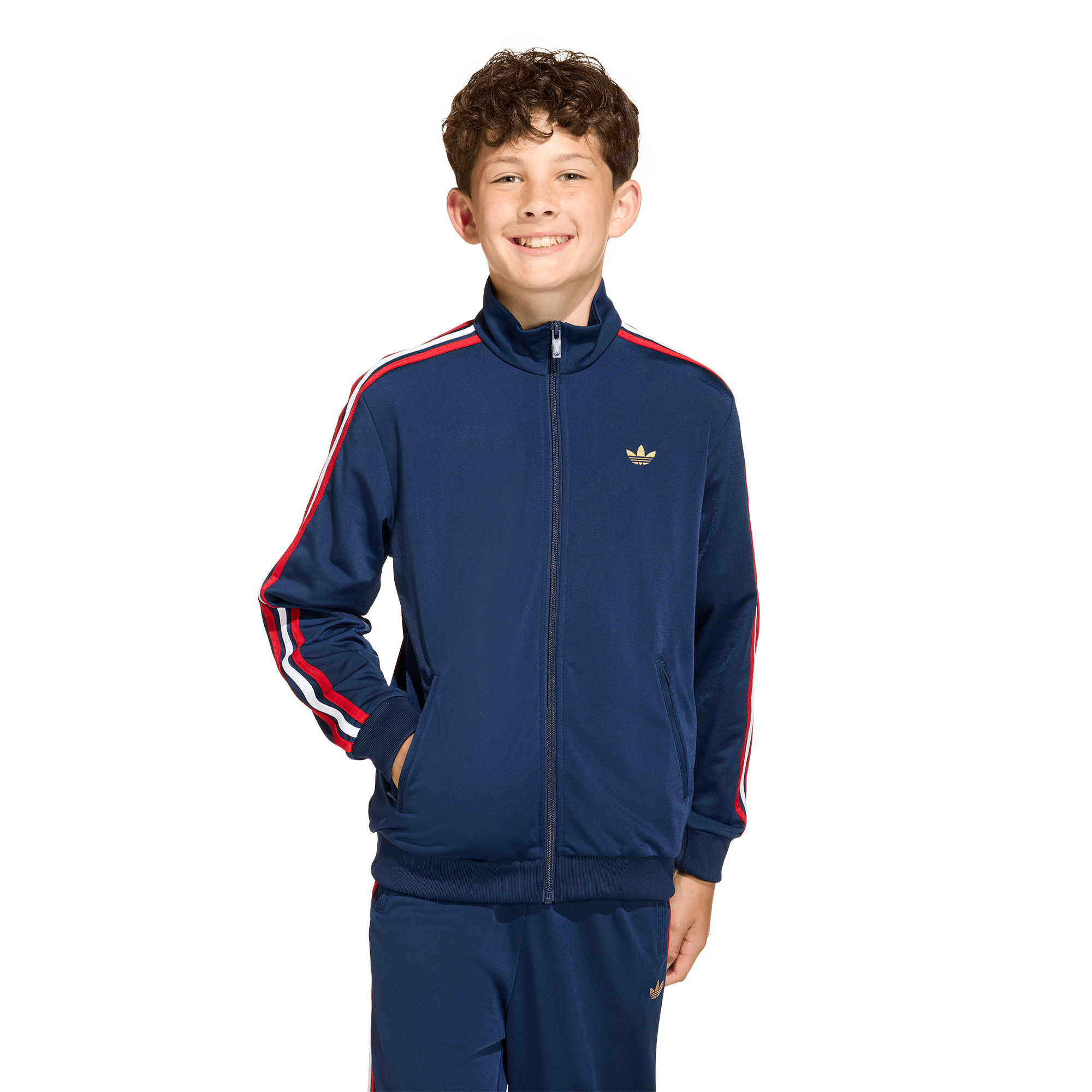adidas Originals Firebird Loose Track Top - Boys' Grade School