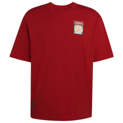 Men's - adidas Archive Country Flag T-Shirt - Scarlet/Multi