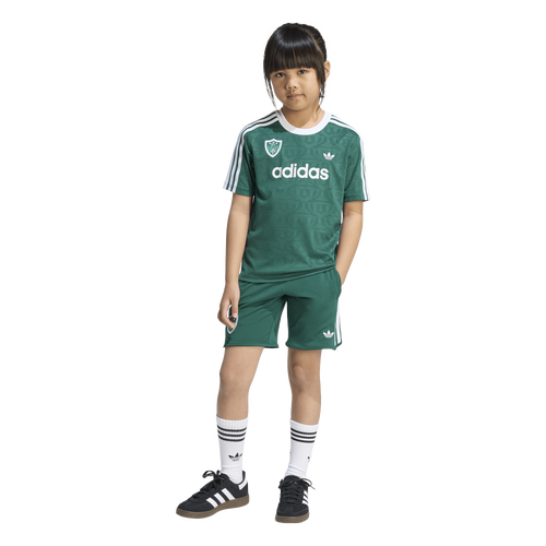 adidas Originals x Disney Jersey & Shorts Set - adidas White/Collegiate Green