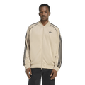 adidas Super Star Loose Track Top - Adidas Black/Tan