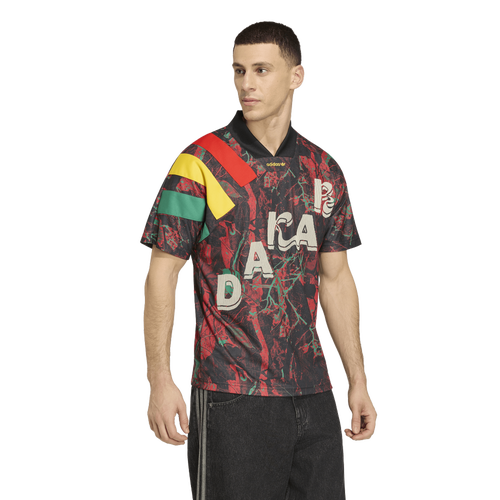 adidas Host City Graphic Jersey - adidas Semi Screaming Green/Black