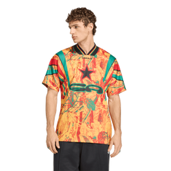 Men's - adidas Host City Graphic Jersey - Green/Eqt Yellow/Better Scarlet