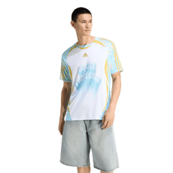 Men's - adidas Host City Graphic Jersey - White/Pyrite/Icey Blue