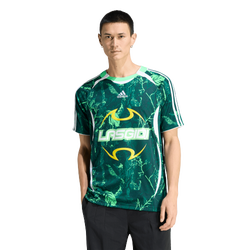 Men's - adidas Host City Graphic Jersey - Screaming Green/Collegiate Green/Aurora Ivy
