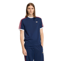 adidas 3-Stripes T-Shirt - adidas Night Indigo/Better Scarlet White