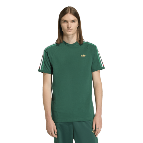  - adidas 3-Stripes T-Shirt - Bold Green/Team Dark