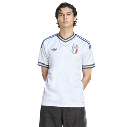 Men's - adidas Italy Away Jersey - Black/Blue