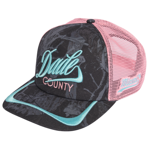  - adidas Miami City Trucker Hat - Blue/Black Pink