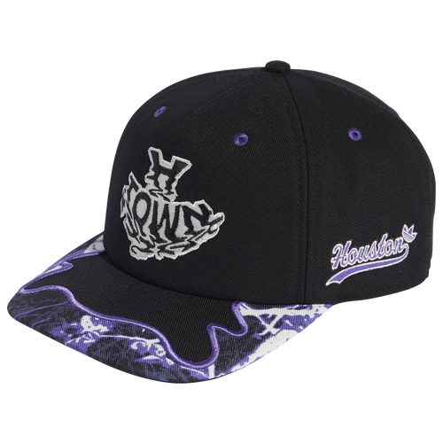 ADULT - adidas Houston City Cap - Black/Purple White
