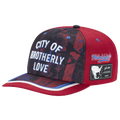 adidas Philadelphia City Cap - Adidas Black/Red Blue
