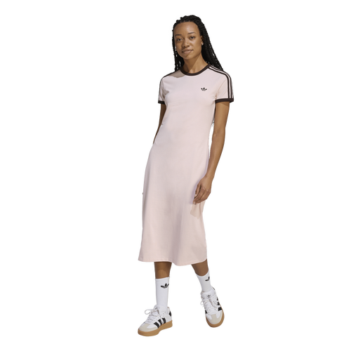 WOMENS - adidas 3S Dress - Sandy Pink/Aurora Coffee
