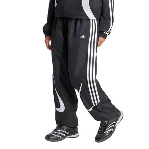  - adidas Originals Teamgeist Loose Track Pants - Black/White