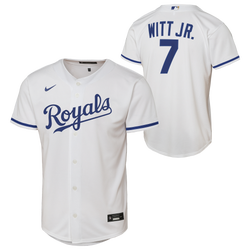 Boys' Grade School - Nike MLB Royals Kids Home Jersey - White