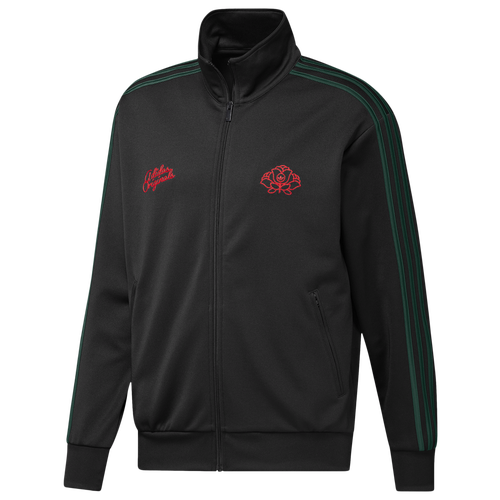  - adidas Originals Roses Firebird Track Top - Black/Green