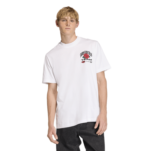 - adidas Roses GFX T-Shirt - White/Black