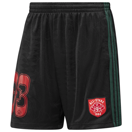  - adidas Originals Roses Shorts - Black/Collegiate Green