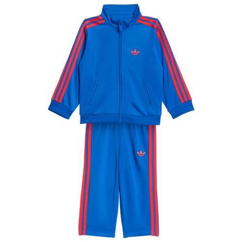 adidas Originals Firebird Track Suit - adidas Blue/Semi Lucid Red