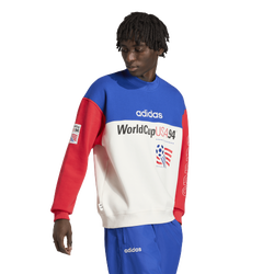 Men's - adidas US94 GR Crew Fleece - White/Blue
