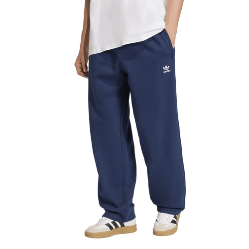  - adidas Originals Trefoil Essentials Open Hem Pants - Night Indigo