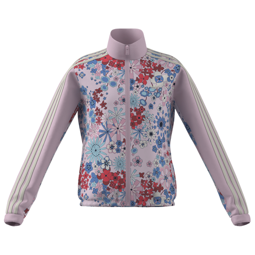  - adidas Originals Liberty FLR Jacket - Clear Pink/Blue