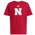 adidas College Logo Short Sleeve T-Shirt - Men's Red