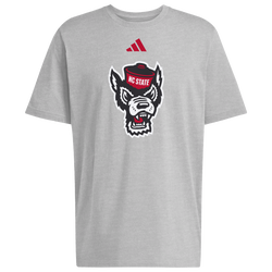 Men's - adidas Wolfpack Graphic T-Shirt - Gray