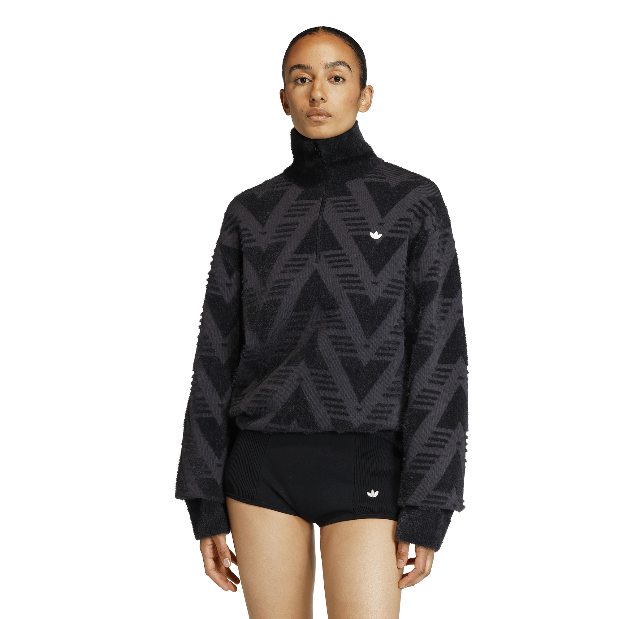 adidas Originals Knitted Half-Zip Sweatshirt | Foot Locker