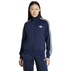 Women's - adidas Originals adicolor Firebird Lifestyle Track Top  - Night Indigo/White