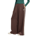 adidas Originals adicolor Satin Wide Leg Track Pants - Adidas Cream White/Auburn