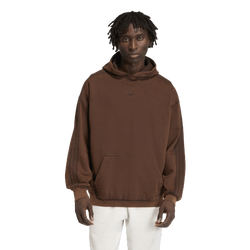 Men's - adidas Originals Premium Essentials Retro Washed Hoodie - Aurora Coffee