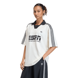 Women's - adidas Originals Football Jersey - Off White